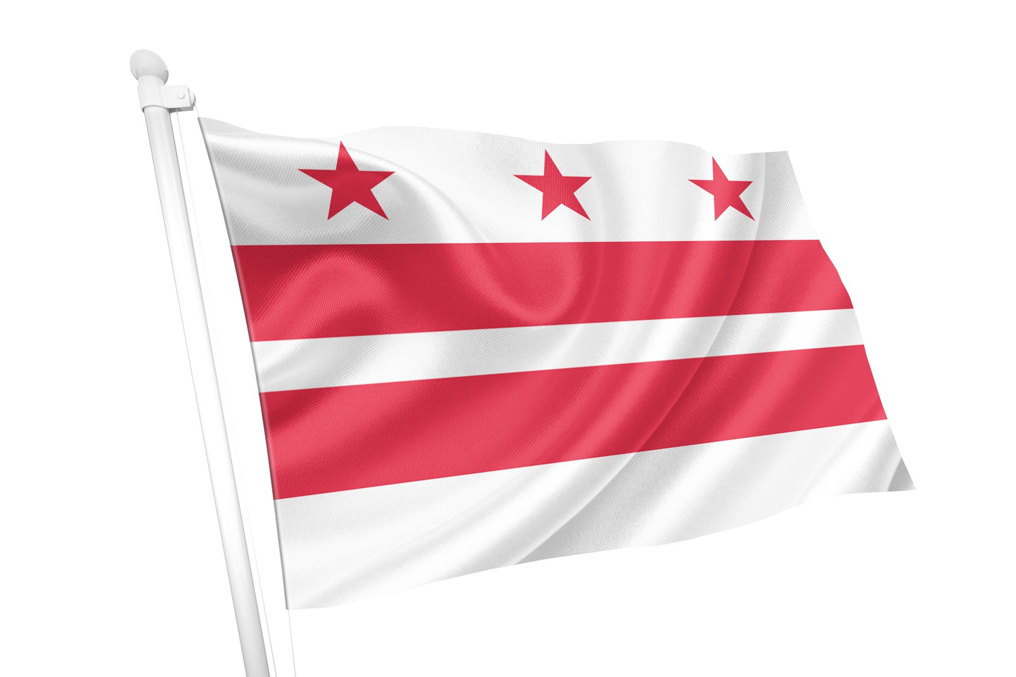 Washington DC (District of Columbia) Flag