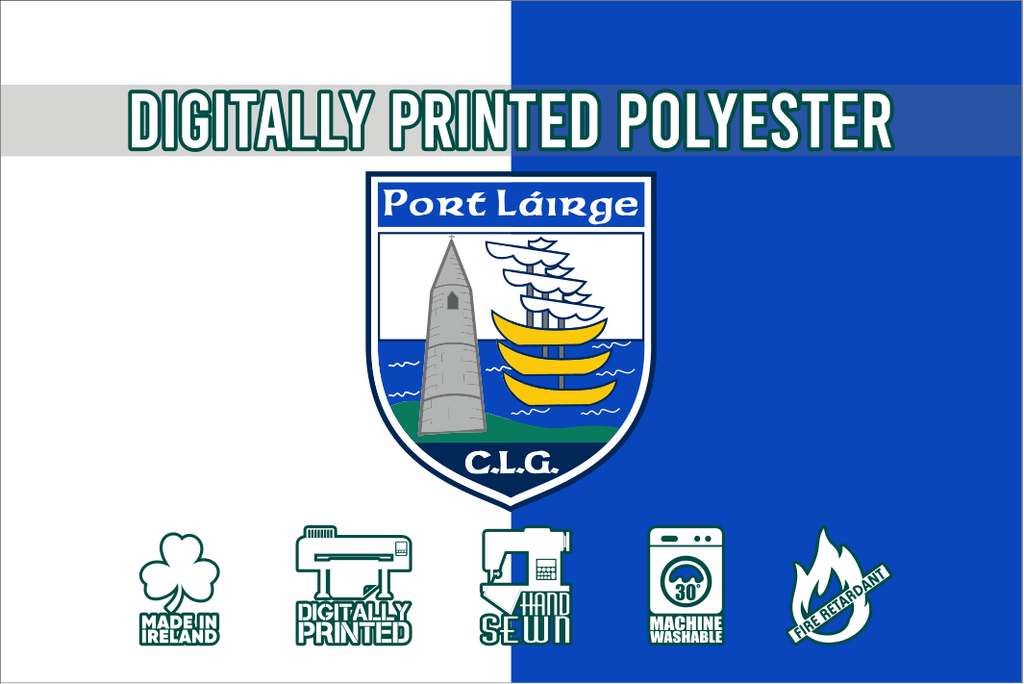 Waterford GAA Crest Flag