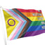We Welcome Every One Here - Intersex Inclusive Pride Flag