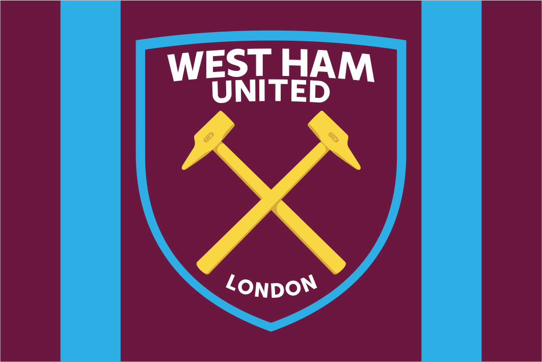 West Ham United Football Club Flag