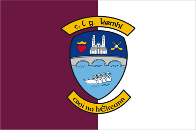 Westmeath GAA Crest Handwaver Flag