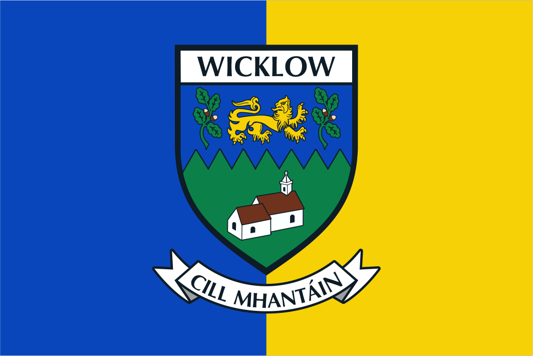 Wicklow County Crest Flag