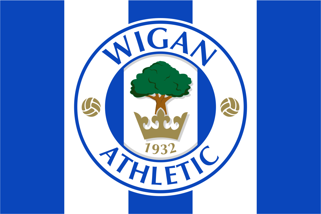 Wigan Athletic Football Club Flag