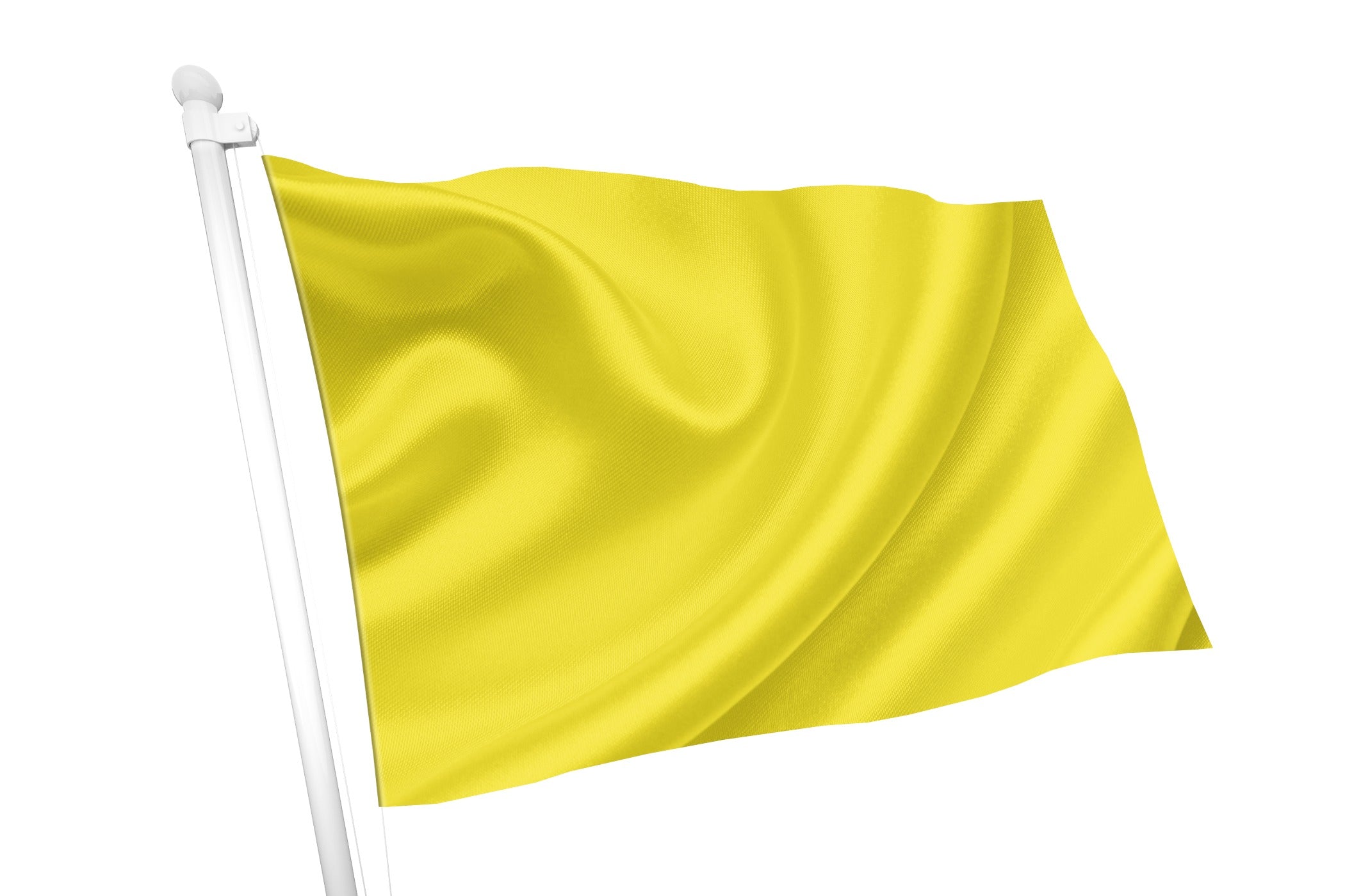 Yellow Coloured Flag – Flags Ireland Prospect Design