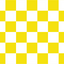 Yellow & White Chequered Handwaver Flag