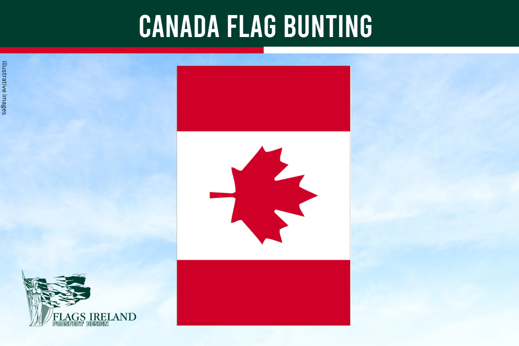 Wimpelkette mit Kanada-Flagge