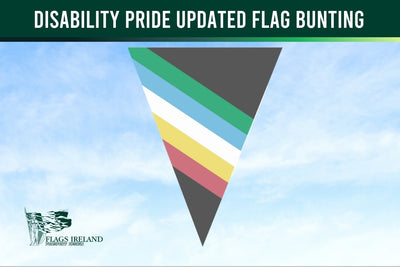 Disability Pride Updated Flag Bunting
