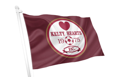 Kelty Hearts Football Club Flag