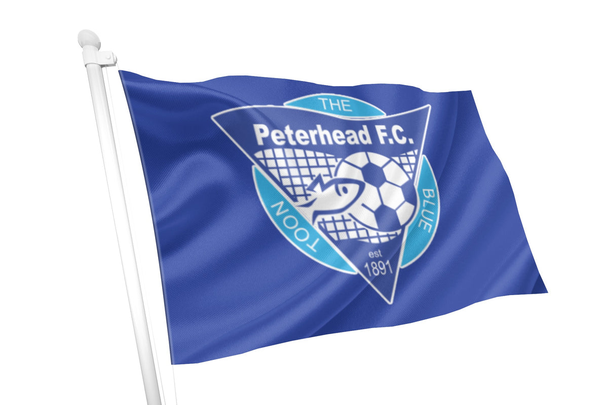 Club Flags Design Peterhead Football Club Flag – Flags Ireland Prospect Design