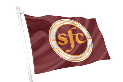 Stenhousemuir Football Club Flag