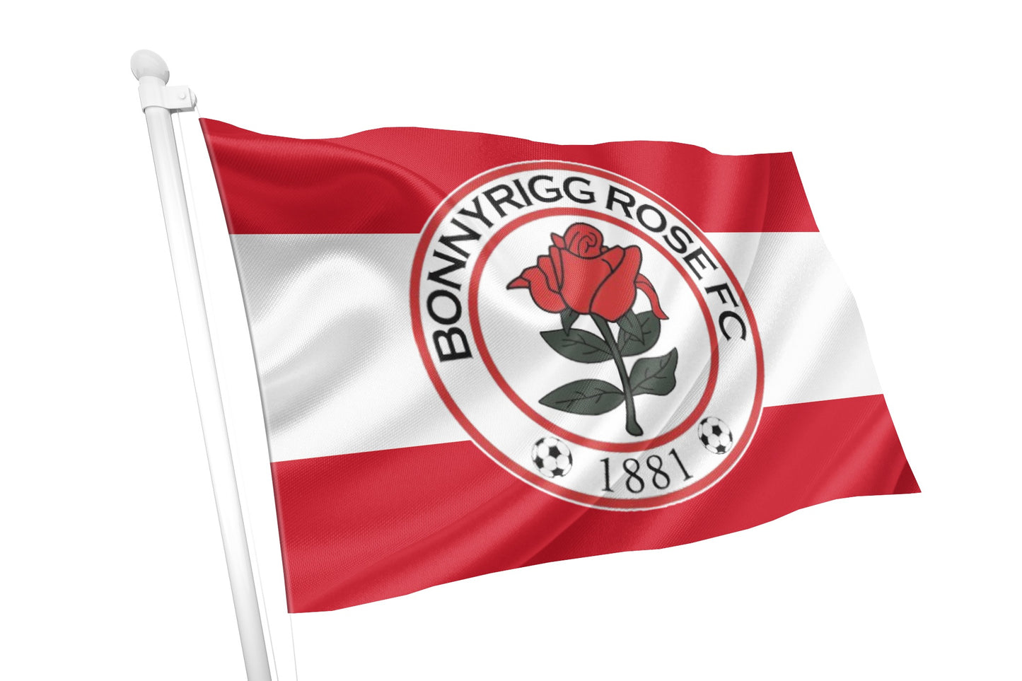 Bonnyrigg Rose Football Club Flag