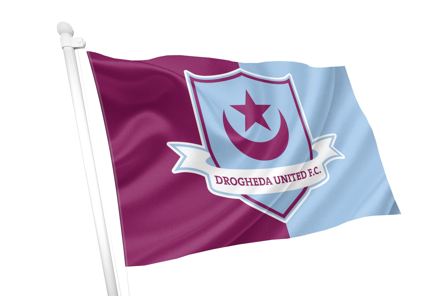 Drogheda United Football Club Flag – Flags Ireland Prospect Design