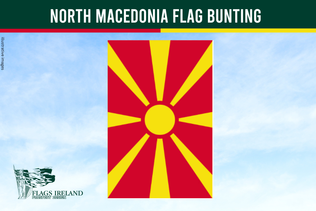 Bandeira da Macedônia do Norte