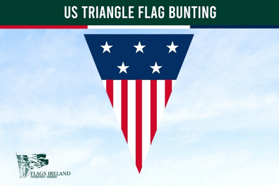 USA Triangle Bunting Flag