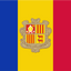 Andorra-Nationalflagge
