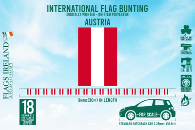 Austria Flag Bunting