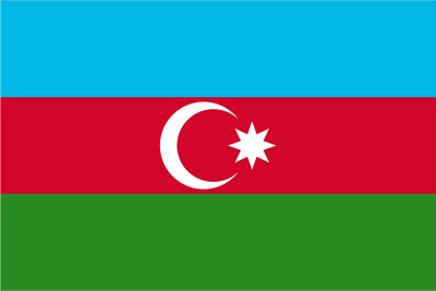 Aserbaidschanische Nationalflagge