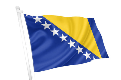 Nationalflagge von Bosnien und Herzegowina