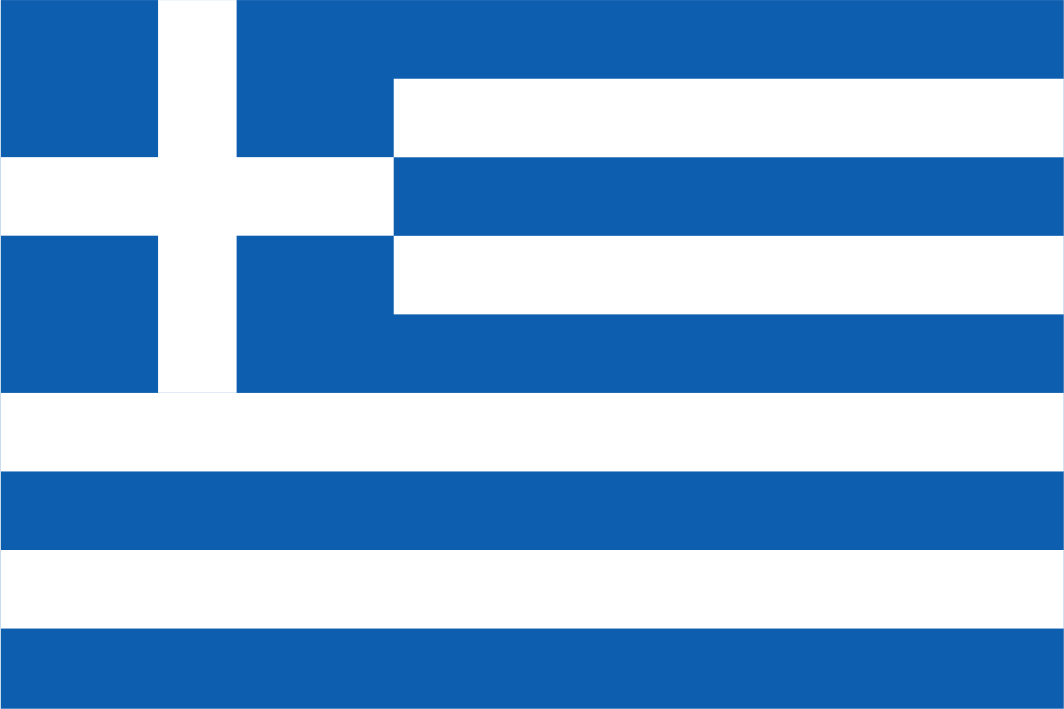 Griechenland-Nationalflagge