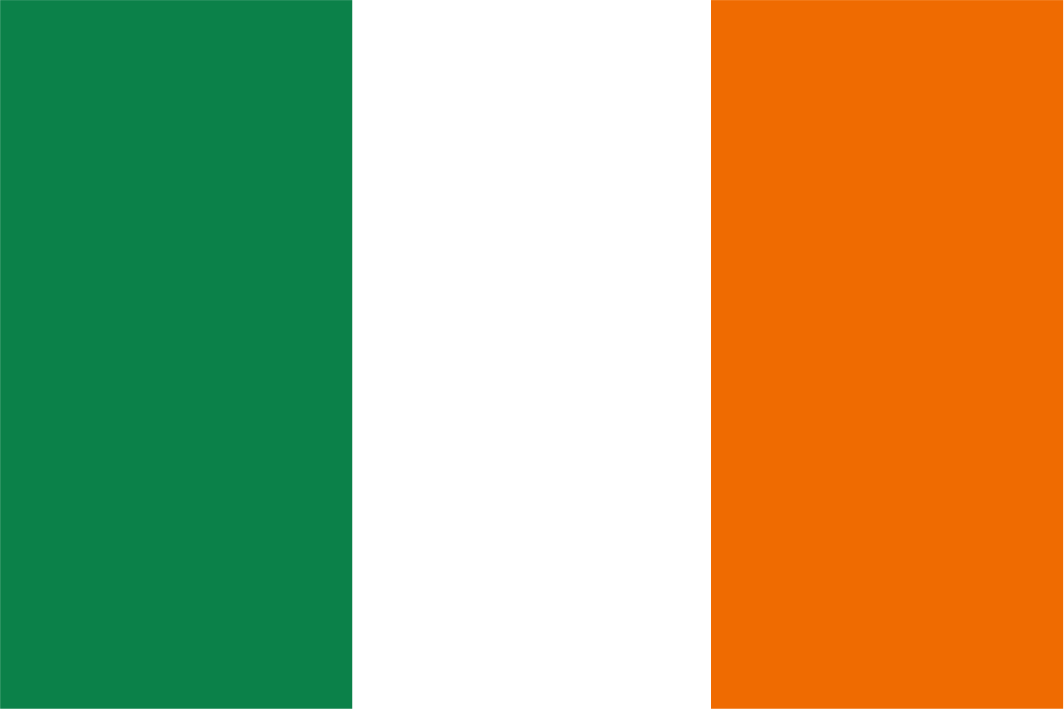 Ireland Tri Colour Flag