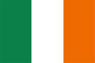 Irland-Handschwenker-Flagge
