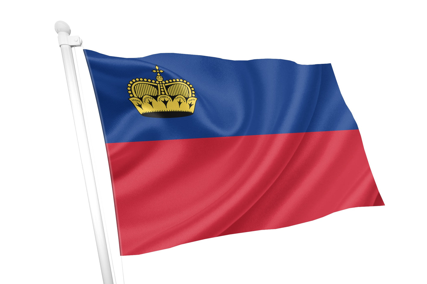 Liechtenstein National Flag
