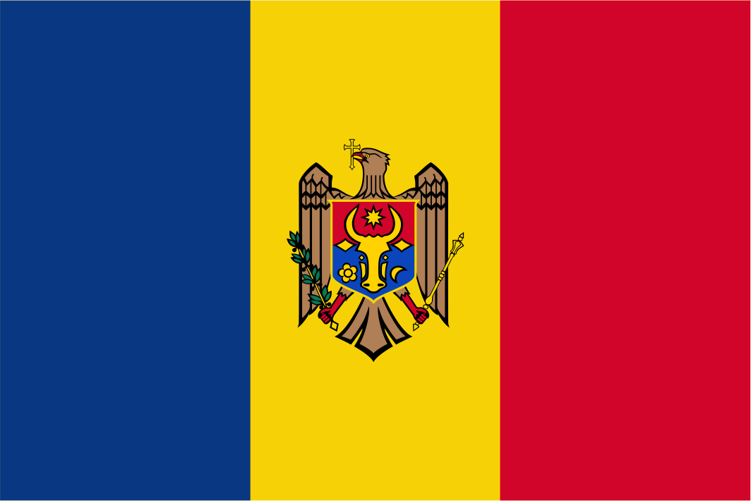 Moldova National Flag