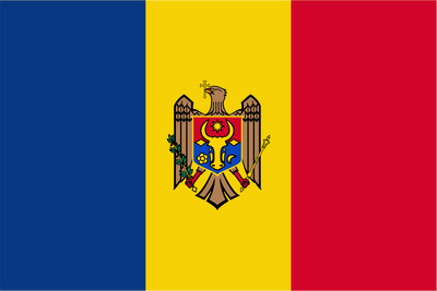 Nationalflagge Moldawiens