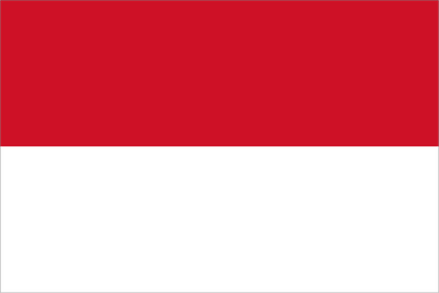 Monaco-Nationalflagge