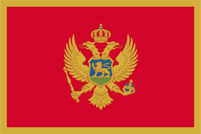 Bandeira Nacional de Montenegro