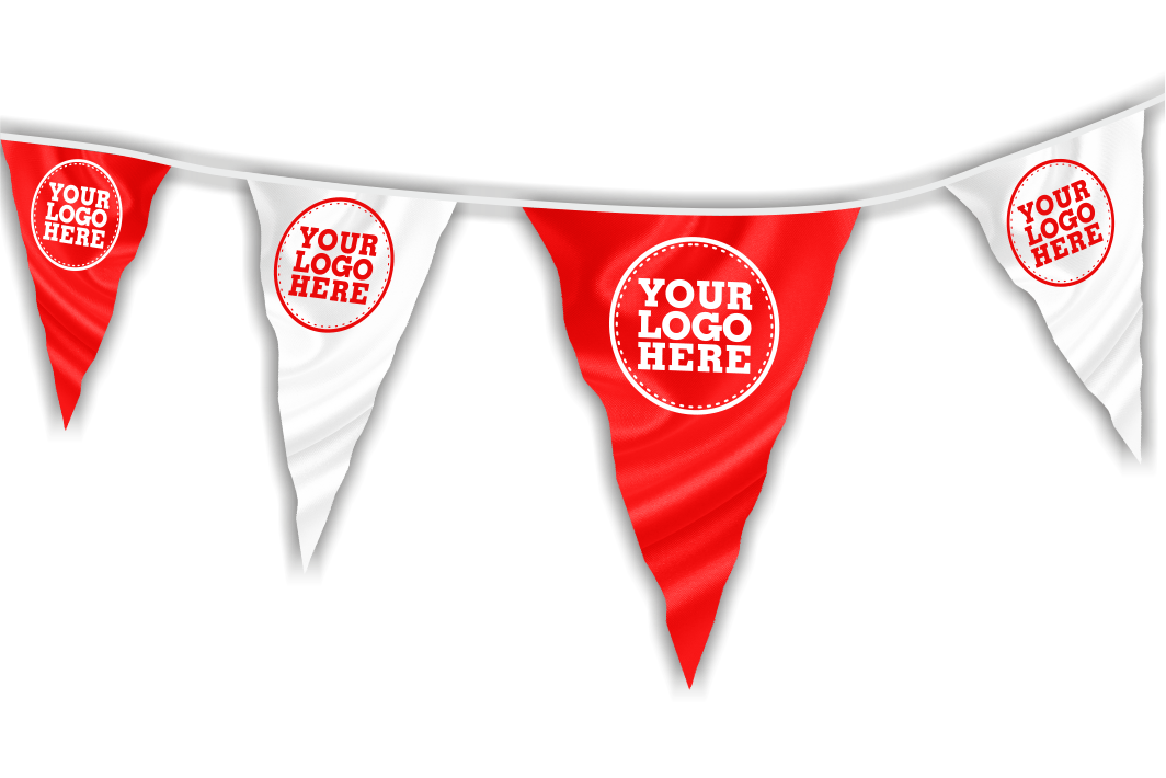 Personalised Logo Bunting Flag