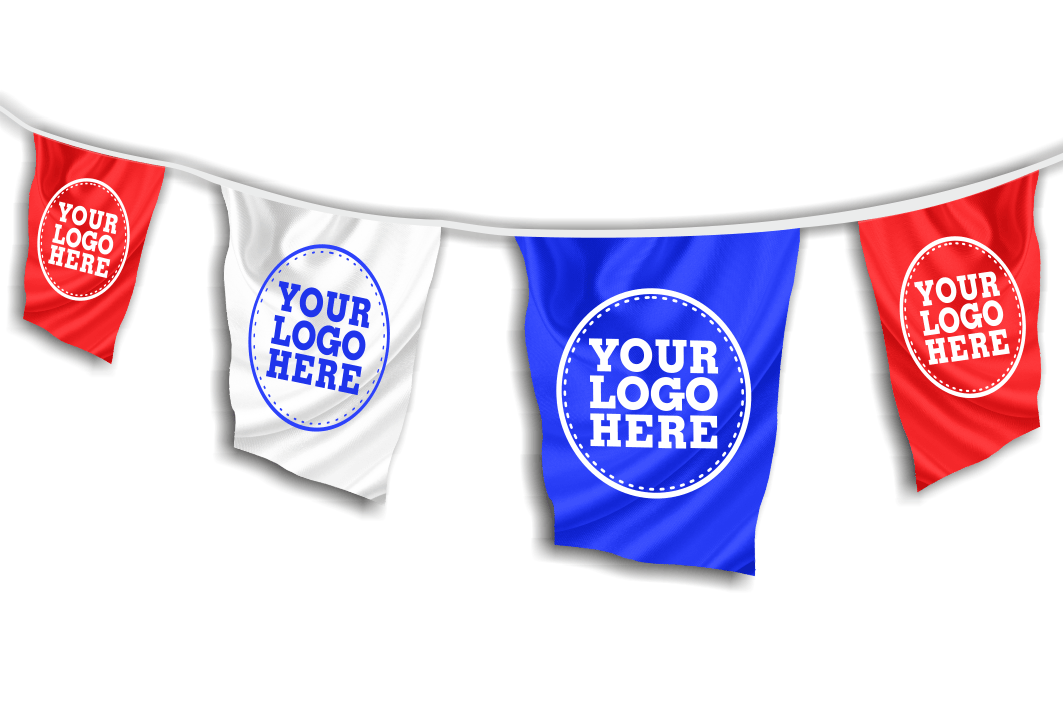 Personalised Logo Bunting Flag