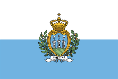 San Marino-Nationalflagge